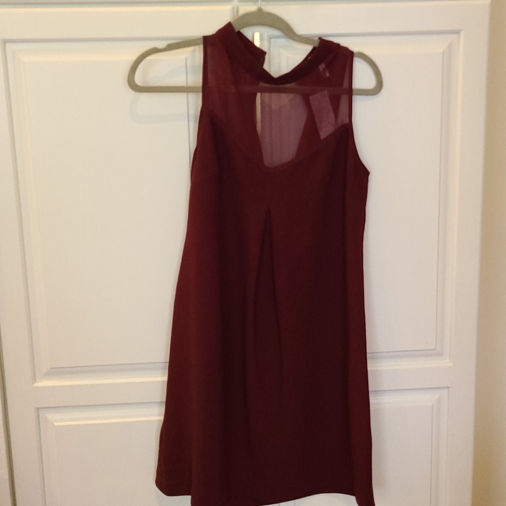 Plum dress